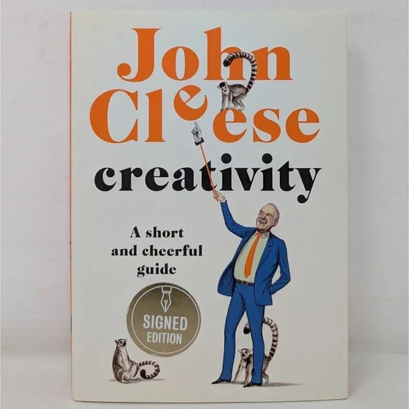 SIGNED John Cleese Creativity HC Book 1st Edition Autographed Monty Python